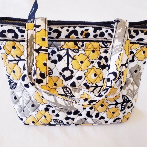 💛Vera Bradley-Small Tote🖤 - Picture 1 of 3